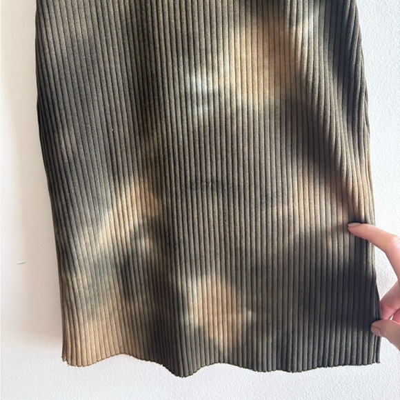 Cotton citizen Ibiza Sleeveless Tie-Dye Mini dress Dress khaki brown XS - Picture 4 of 14